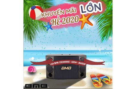 Loa Karaoke BMB CSD 2000SE CS 600W, loa bass 30cm Chính hãng giá rẻ