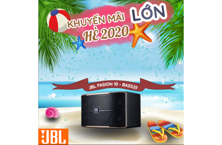 Loa JBL Pasion 10 chính hãng Bass 25 (New 2020)