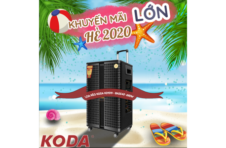 Loa kéo di động Koda KD-1519 (680W, 3 đường tiếng)