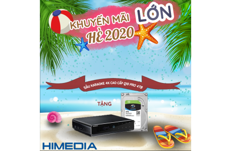 Đầu Karaoke 4K cao cấp Himedia Q10 Pro 4TB