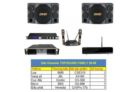 Bộ dàn karaoke gia đình TOPSOUND 20-08