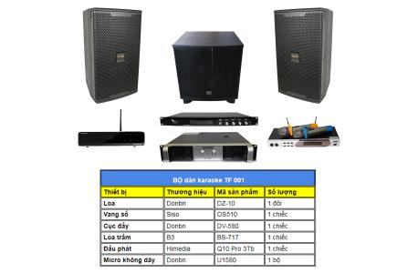 Dàn karaoke gia đình công suất lớn, phù hợp phòng 25m2 TOPSOUND Family