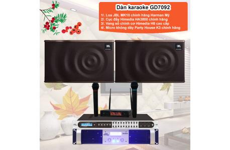 Dàn karaoke gia đình chính hãng GD7092