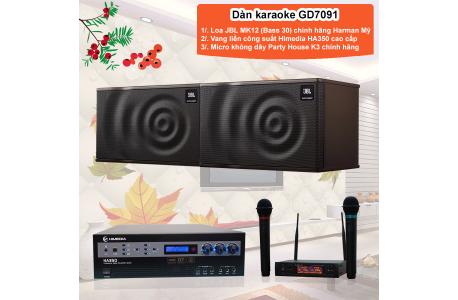 Dàn karaoke gia đình chính hãng GD7091