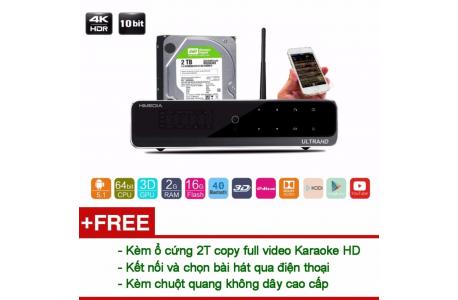 HIMEDIA Q10 Pro + HDD 2Tb - Đầu Karaoke Kiêm Đầu Phát Phim Chuyên Nghiệp