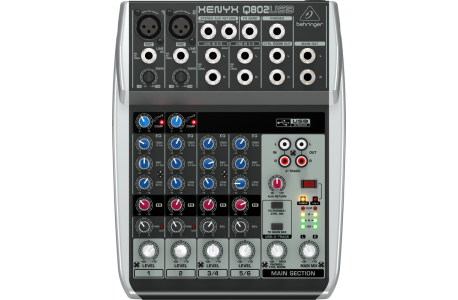 Mixer Behringer XENYX Q802USB