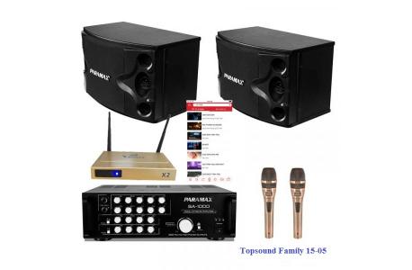 Bộ Dàn Karaoke Gia Đình Giá Tốt Nhất - Family 15-05 - Phòng 15m2