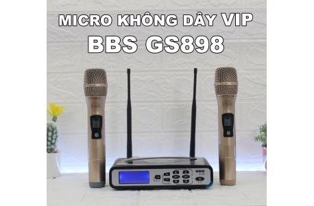 Micro không dây cao cấp BBS GS898