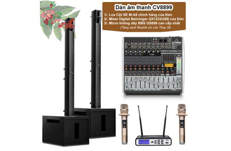 Dàn âm thanh CV8899 đẳng cấp cho không gian 450m2