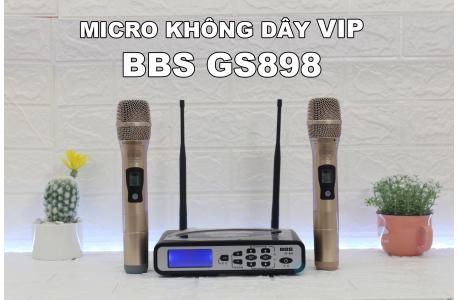 Micro không dây cao cấp BBS GS898