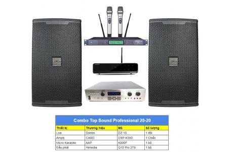 Bộ dàn Karaoke cao cấp Topsound Professional 20-20