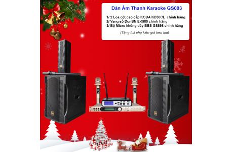 Dàn Karaoke cao cấp GS003 đón Tết