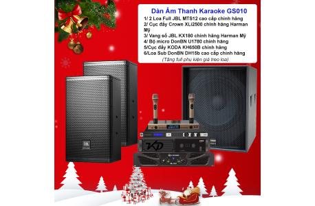 Dàn karaoke GS010 cao cấp đón Tết