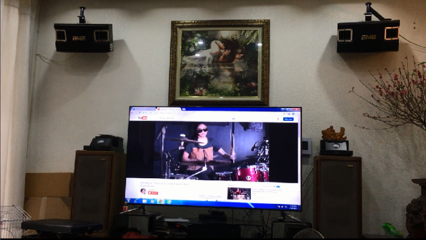 Nâng cấp bộ dàn karaoke cho chú Huy ở Thịnh Liệt, Hoàng Mai