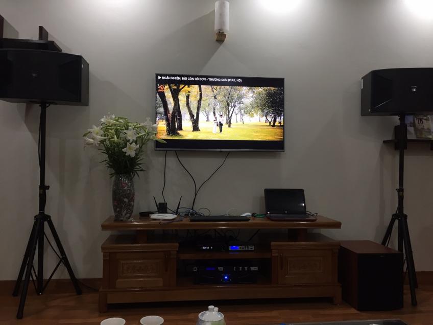 Bộ dàn karaoke JBL cao cấp cho anh Nam ở Đông Anh, Hà Nội