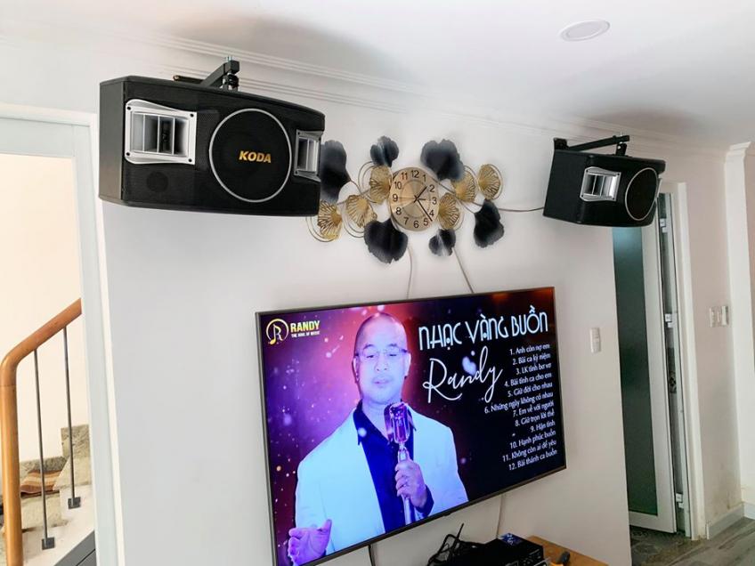 LẮP DÀN KARAOKE CHÍNH HÃNG CHO ANH AN PHÚ NHUẬN