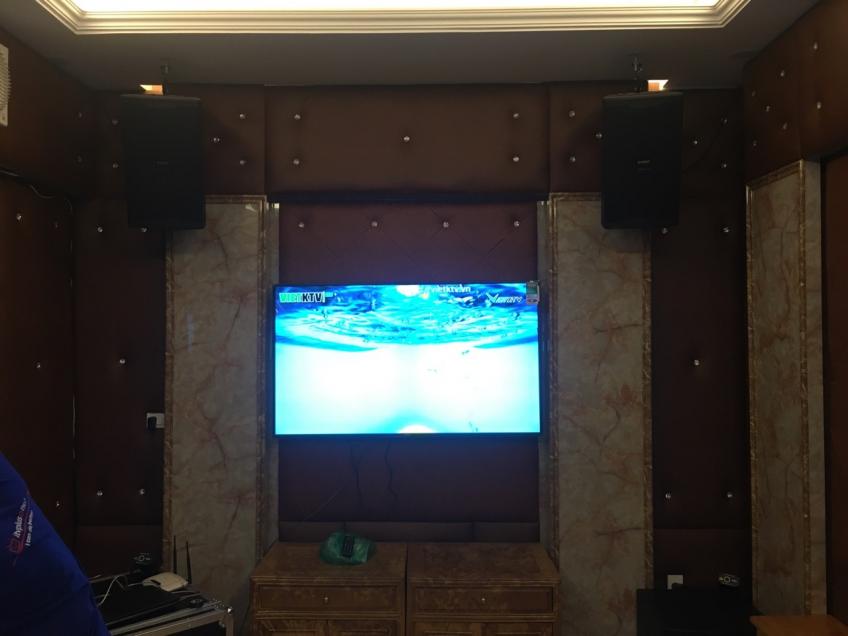 TOPSOUND thi công Bộ dàn karaoke gia đình cao cấp cho chú Thanh