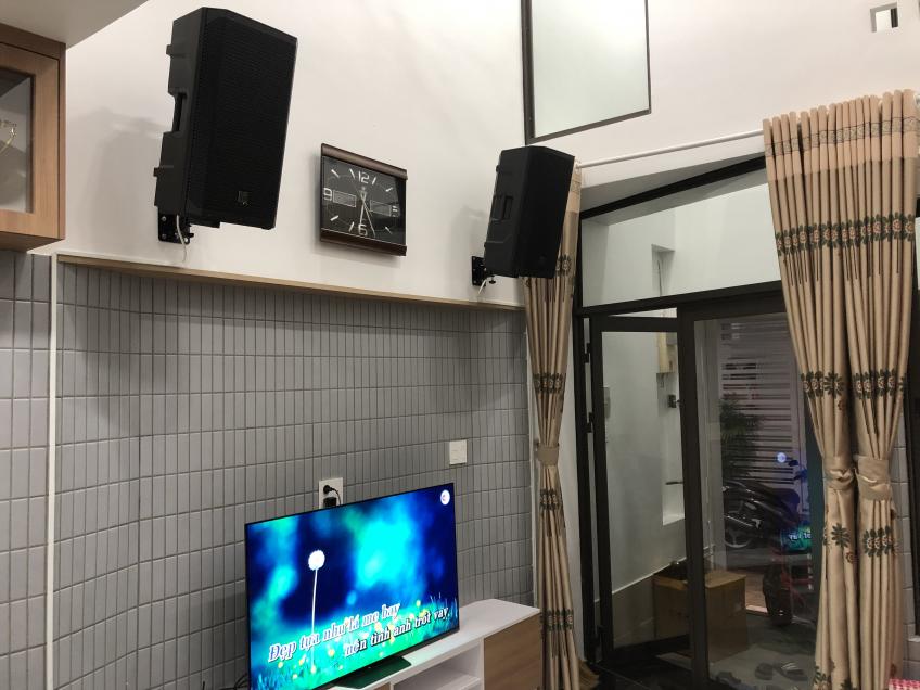 TopSound lắp đặt hoàn thiện bộ dàn karaoke Mỹ cho anh Tuấn Anh, Tân Bình