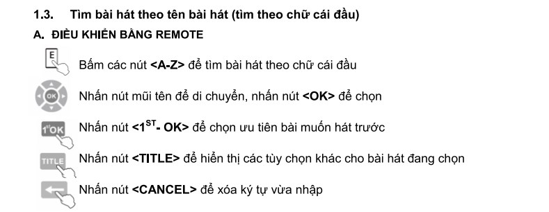 Tìm kiếm bằng tên bài hát