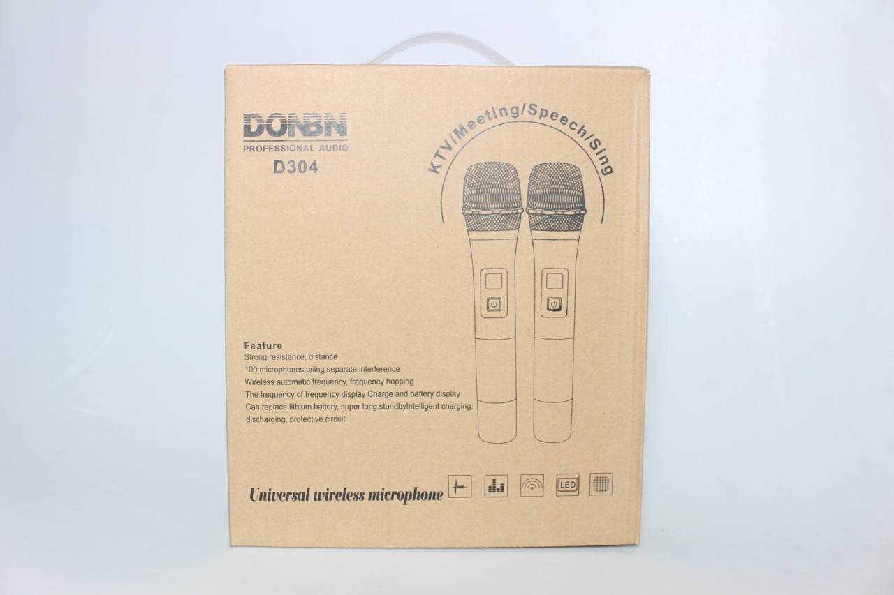 Vỏ họp micro karaoke donbn d304