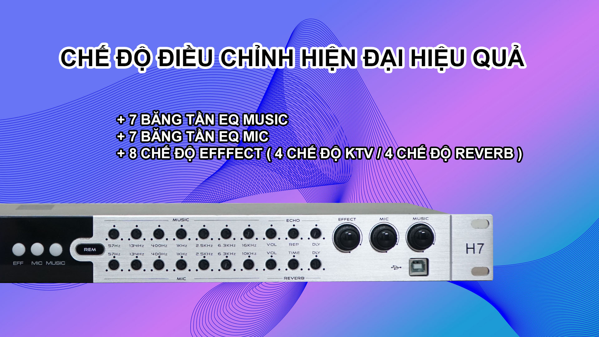 Vang số chỉnh cơ Himedia H7